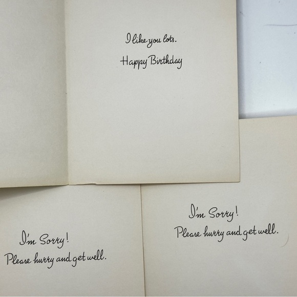 12 Vintage 70s–80s A Sunshine Card Greetings | No Envelopes | Get Well More - Picture 3 of 16